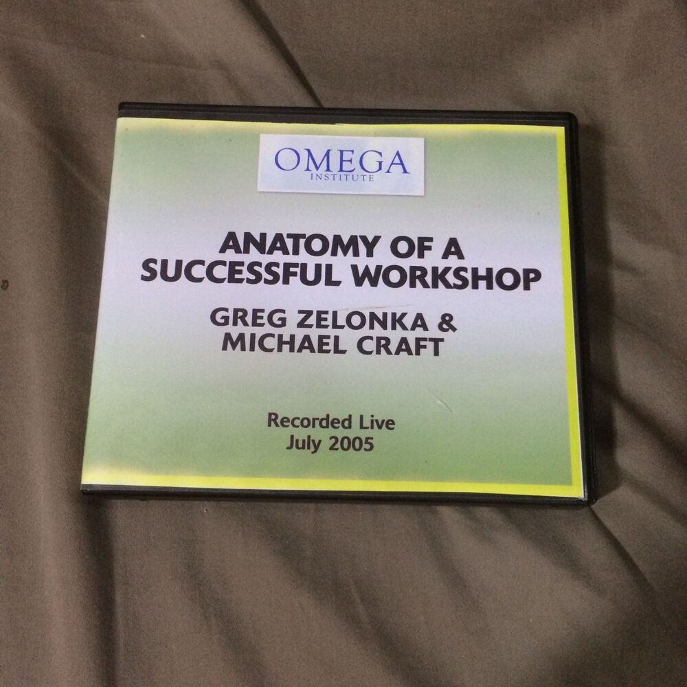 Omega Institute Anatomy of a Successful Workshop 9 CD Set Zelonka Craft 2005
